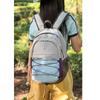 Fresh and Sweet Color-blocking Backpack for Couples, Lightweight Travel and Mountaineering Backpack