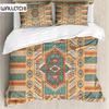 Племенной пододеяльник Secret Tribe Pattern в стиле бохо Постельное белье Двуспальный двуспальный King Size Полиэстеровый стеганый чехол
