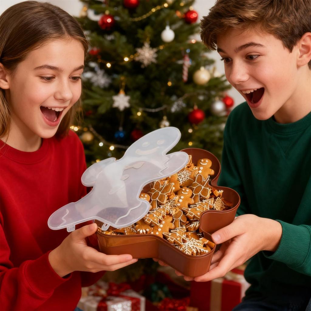 Kitchen Christmas Gift Storage Box, Food Storage Box