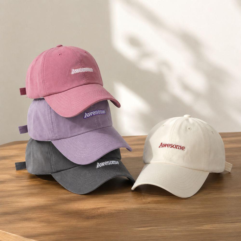 Sun Protection Washed Baseball Cap Cotton Blend Fabric Sun Hat Outdoor Sports Cap Outdoor Sports