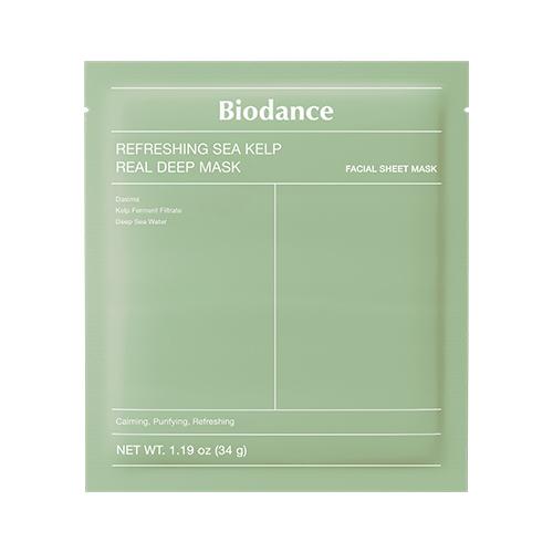 Biodance Real Deep Mask 4 листа (Коллаген, Серанол, Вита, Морская ламинария)