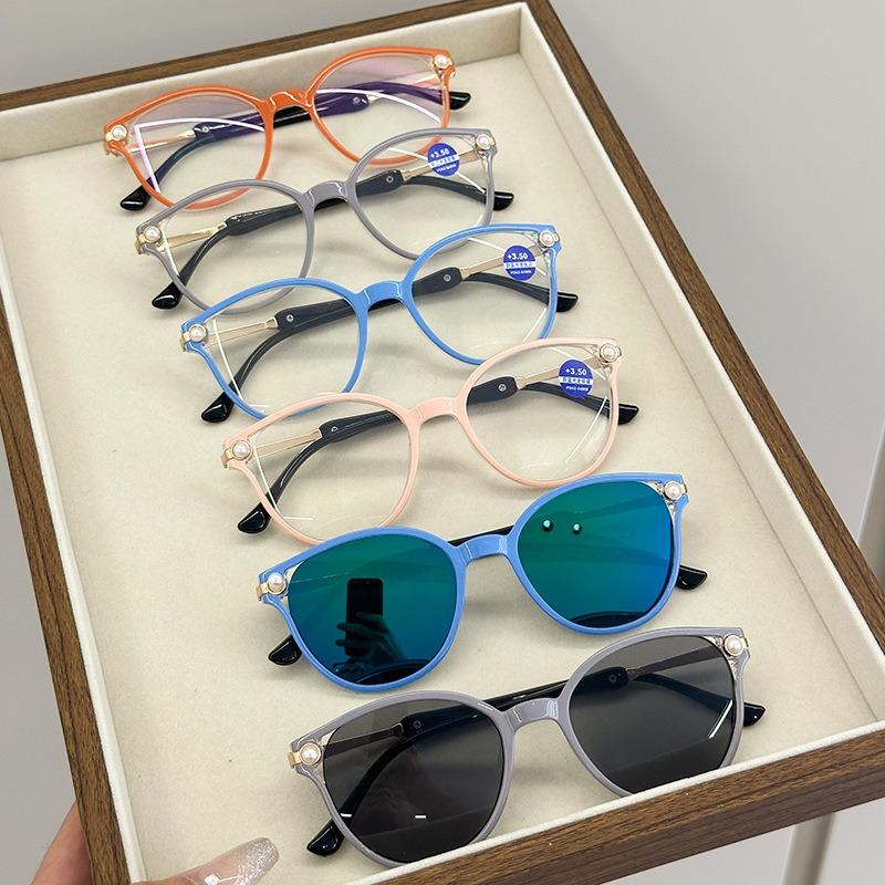 Anti-blue Light Reading Glasses For Women Fashion Cat Eye Frame Reading Glasses For Woman