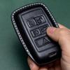 A+ Genuine Leather Car Key Case Cover for Land Rover Range Rover Discovery Velar