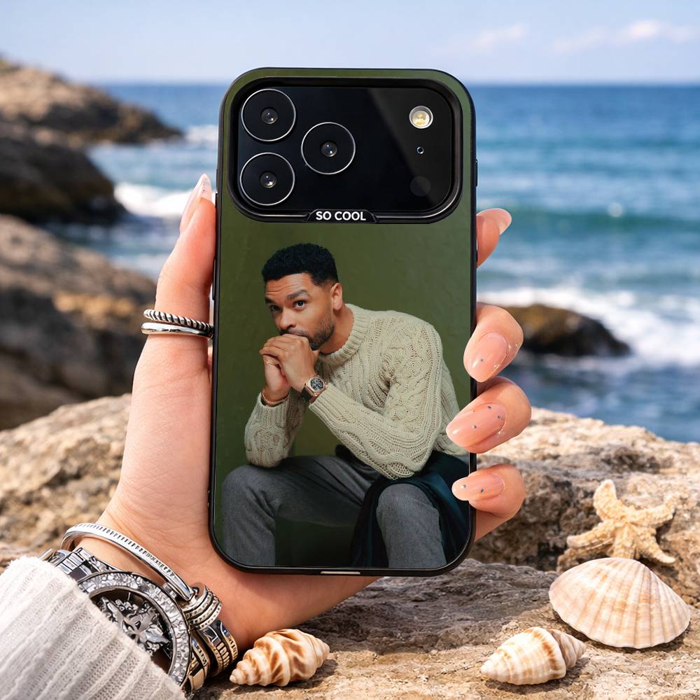 Стильный чехол для телефона с изображением Реже-Жана Пейджа для iPhone 17, 16, 15, 14, 13, 12, 11, Pro, MAX, Серый Матовый Силиконовый Черный Чехол