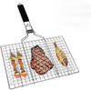 Складная Портативная Уличная Палатка Нержавеющая Сталь BBQ Стойка Съёмная Ручка Корзина для Гриля Барбекю Гриль Инструменты для Приготовления