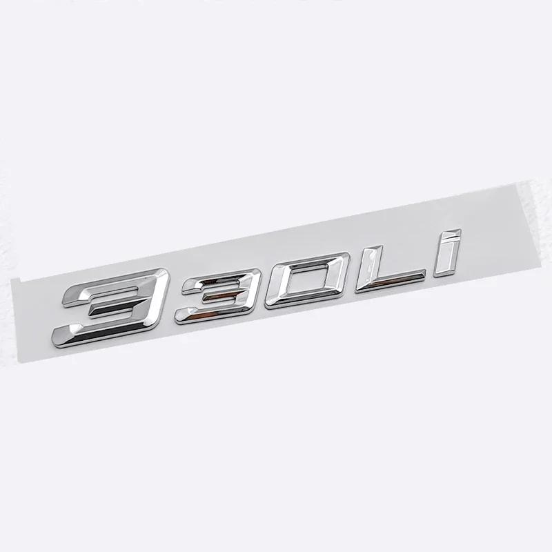ABS Auto Sticker Letters Decal Voor BMW 320i 520Li 730Li 760Li Kofferbak Emblem Badge