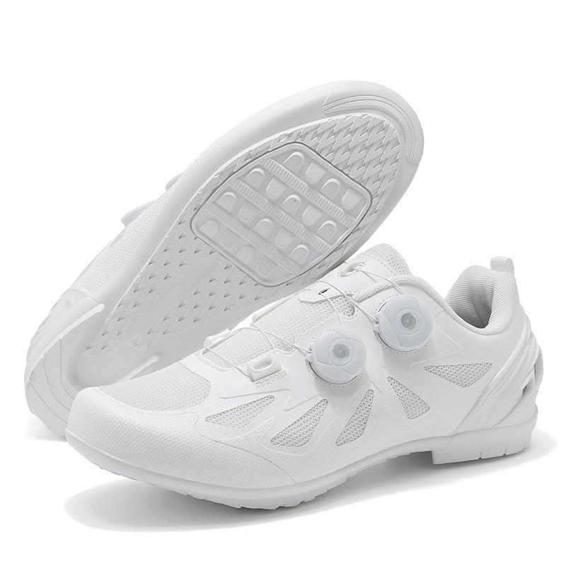 Unisex Cycling Shoes Road Mountain Bikes Stiff Sole Clipless Compatible Lightweight Performance Footwear