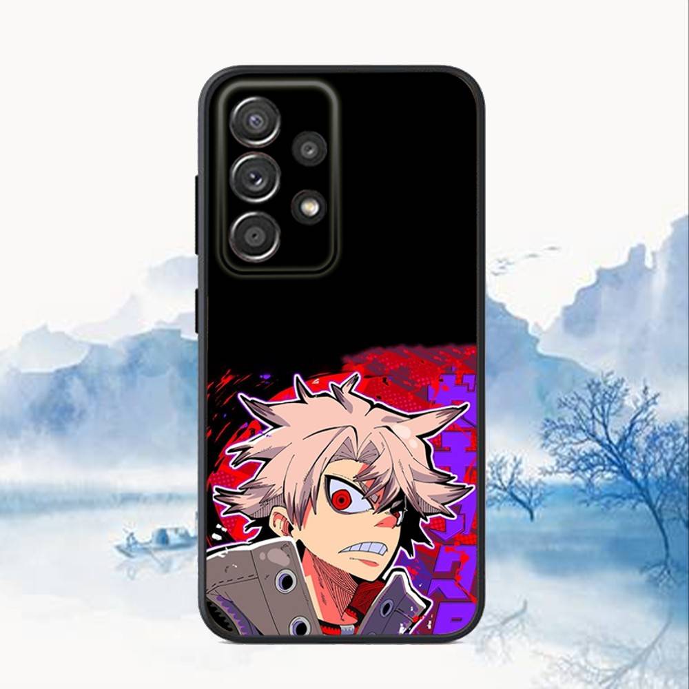 Аниме Чехол G-Gachiakuta для Samsung S25, S24, S21, S22, S23, S30, Ultra, S20, Plus, Fe, Lite, Note, 10, 9, 5G Черный