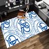 1PC Queen's Rangers Crest Rug Game Carpet, Floor Mat for Bedroom Living Room Entryway Rug, Home Decor Idea Gift for Christmas birthday