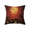 Halloween Horror Pumpkin Print Pattern Cushion Cover Home Living Room Sofa Decoration Square Pillow