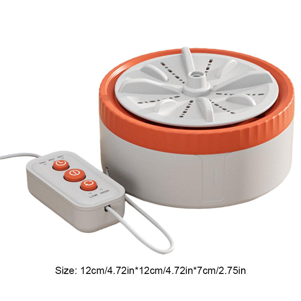 Мини-стиральная машина для путешествий Портативная вращающаяся турбинная стиральная машина Легкое нижнее белье Носки Детская одежда Стиральная машина USB