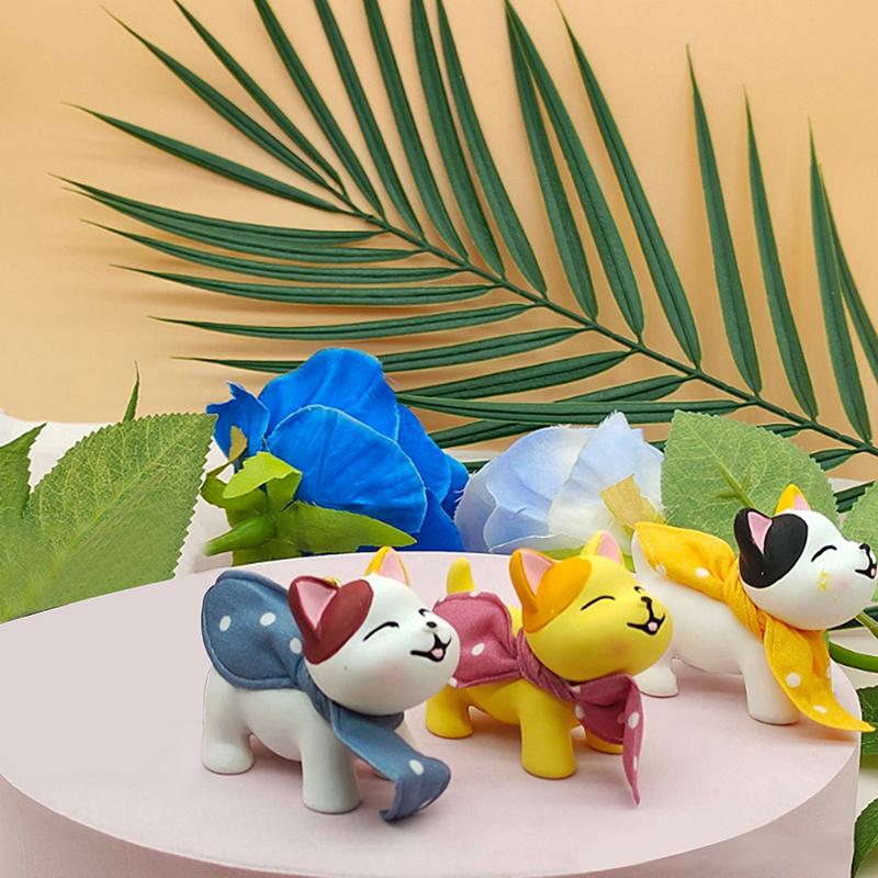 Милый брелок-подвеска в виде банта, улыбающаяся трехмерная кошка, кукла в виде сердца для девочки, аксессуары из смолы, упаковка и украшение