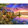 Алмазная вышивка Полный пейзаж Алмазная мозаика Живописный 5d Алмазная картина Полный круглый стразы