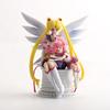 Sailor Moon with Sailor Chibi Moon Figures Collection Model Toys