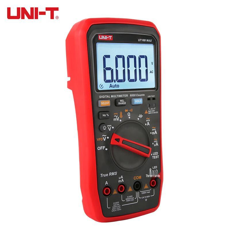 Цифровой мультиметр UNI-T UT18B MAX True RMS (Китайская версия)