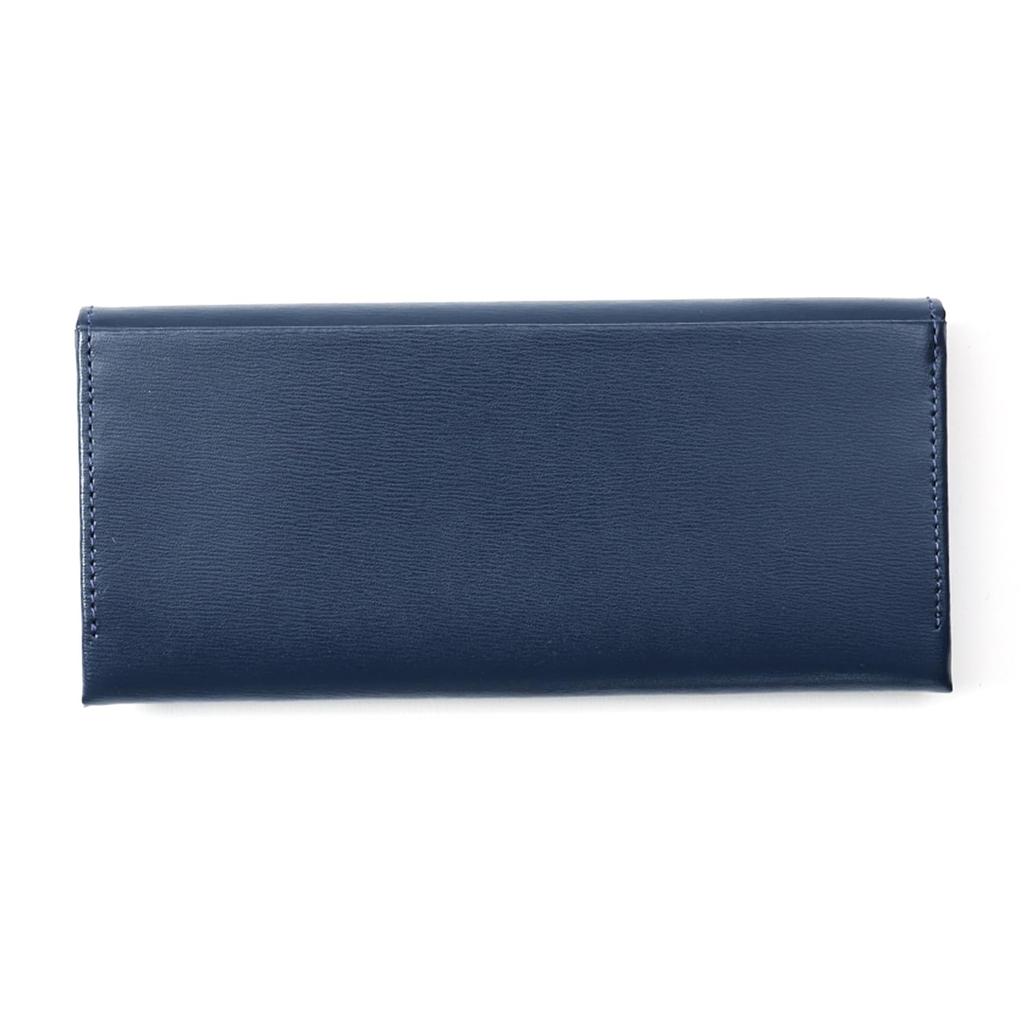 Takeo Kikuchi York Navy Wallet