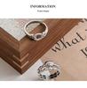 Двухслойное кольцо-сердце из стерлингового серебра 925 пробы для женщин, японский и корейский дизайн, легкая роскошь, высокое качество