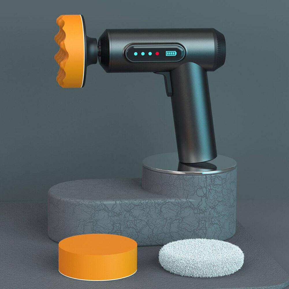 Беспроводная электрическая полировальная машина USB аккумуляторная полировальная машинка для очистки кузова автомобиля воском и ремонте