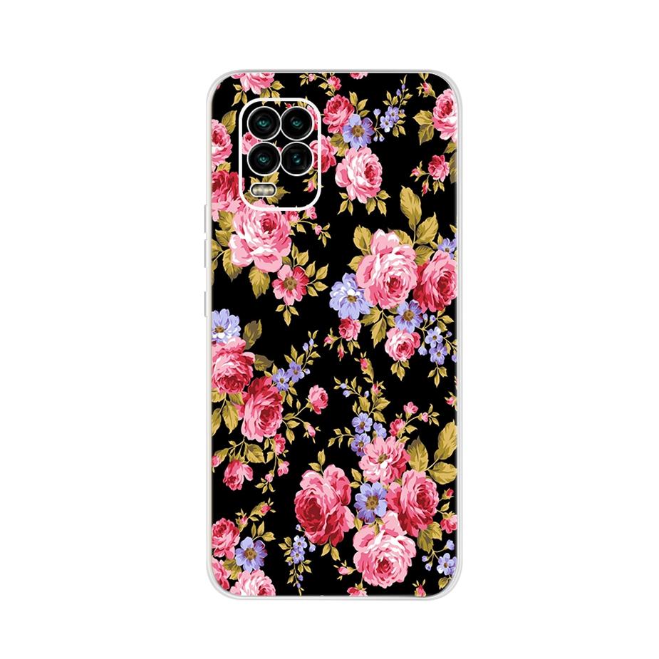For Xiaomi Mi 10 Lite 5G Case Cute Cat Butterfly Soft Silicone Phone Cases For Xiaomi Mi 10 Lite 10Lite Back Cover Fundas Bumper