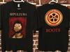 Винтажная футболка Sepultura Roots World Tour 1996 года Футболка Sepultura Футболка Sepultura Унисекс Футболка