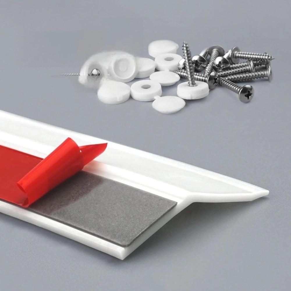 300см Уплотнительная лента для гаражных ворот TPE Легкая установка Атмосферостойкий Блокатор Уплотнитель Гибкая Резиновая лента для дверной рамы Окно