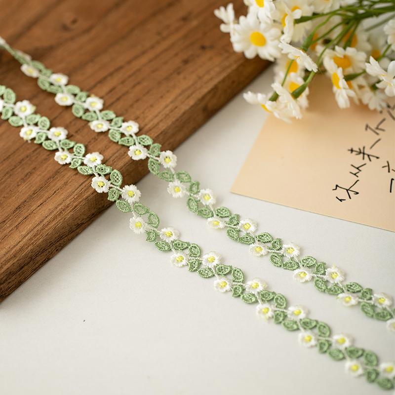 2meters Handmade Materials For Dress Flower Ribbon Trim Diy Crafts Supplies Needlework Decoration Sewing Accessories Sewing Item