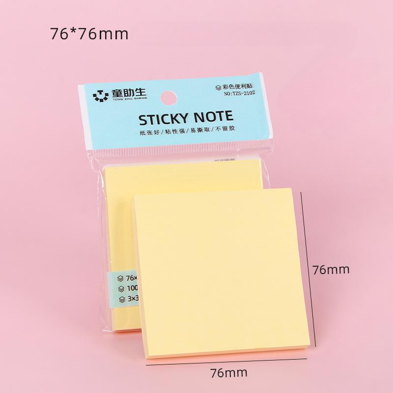100-Color Sticky Notes - 4-Color Memo Pads, Tearable for Office, Home & School, Perfect for Holidays & Gifting