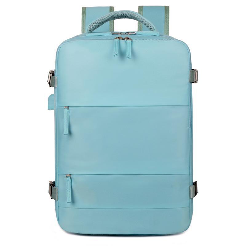 Unisex Business & Travel Backpack - Large Capacity, Expandable, Stylish Design for Short Trips & Laptop Storage