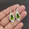 Peridot Earrings Gemstone Jewelry, 925 Solid Sterling Silver Earrings, Handmade Jewelry Birthstone Earrings, Gift For Him
