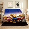 Paw Patrol Adventure Flannel Blanket Throw Blanket Soft Warm Sofa Bed Camping Home Decor Unique Christmas Gift C922489