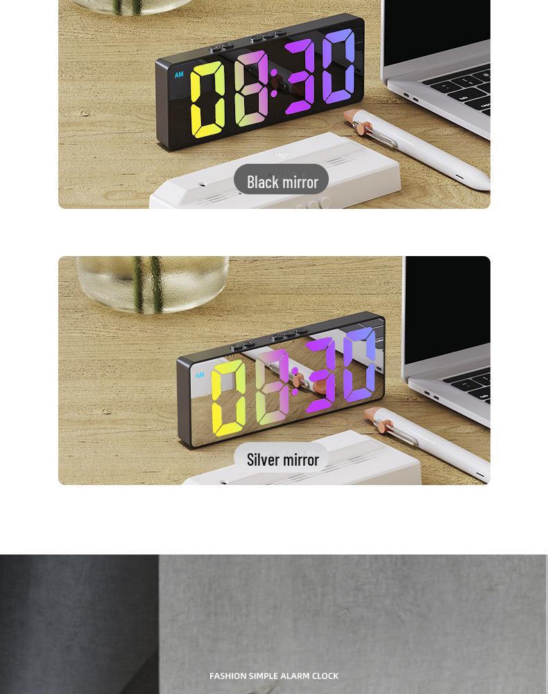 Цифровой будильник с голосовым управлением для детей и настенный, специально разработанный для студентов