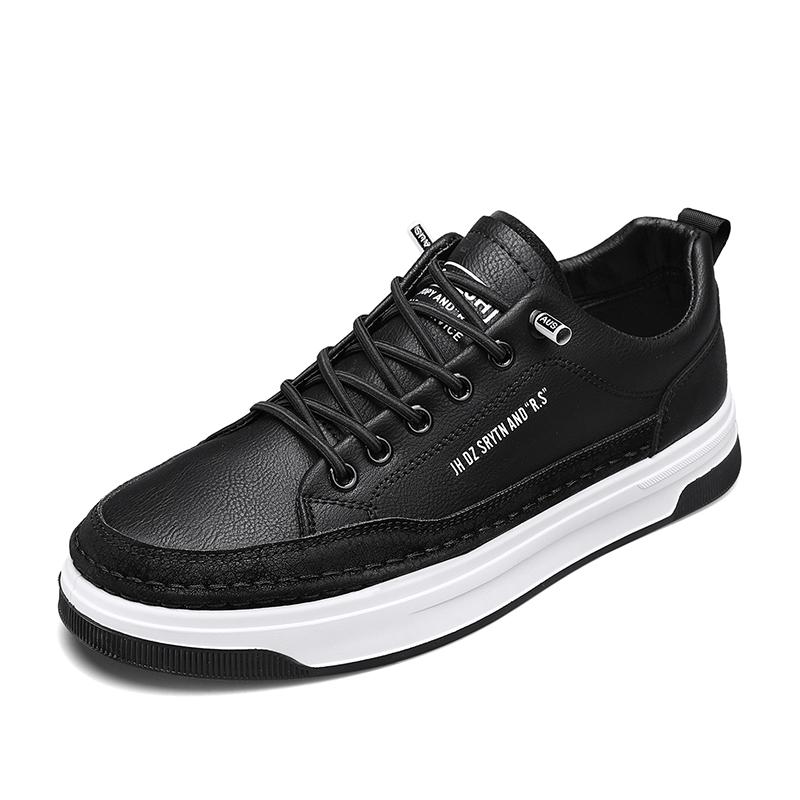 2024 Летняя мужская обувь Повседневная обувь для бега на открытом воздухе Мужские кроссовки Кожаные мокасины Платформа Модные роскошные студенческие теннисные кроссовки