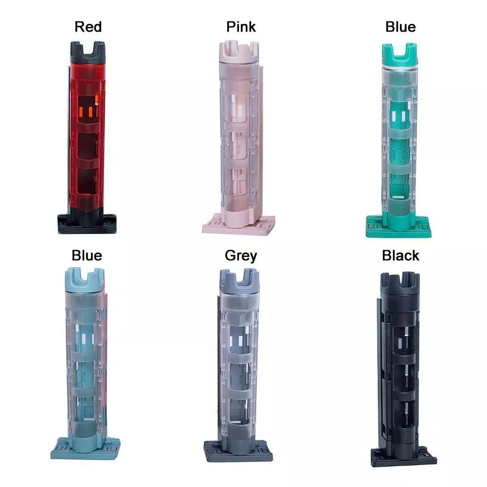 Многофункциональная портативная рыболовная коробка, подставка для удочки, рыболовные принадлежности, бочкообразная коробка для удочки, стойки M8L3