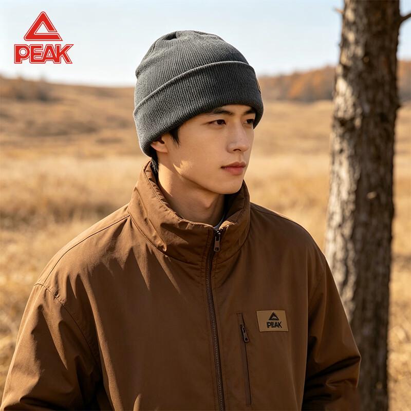Peak Men's Winter Windproof Ear-Flap Knit Beanie
