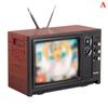 Dollhouse Miniature Ornaments Mini Retro Tv Toy Ornaments