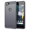 Matte Silicone Case for Google Pixel 2 Shockproof Carbon Fiber Back Cover For Pixel2 Google Anti-knock Frosted Case