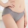 Cotton Briefs Breathable Ruffle Bowknot Decor Panties Women Accessory