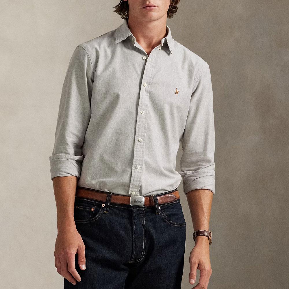 Polo Ralph Lauren Хлопковая рубашка с длинным рукавом 710792161-022