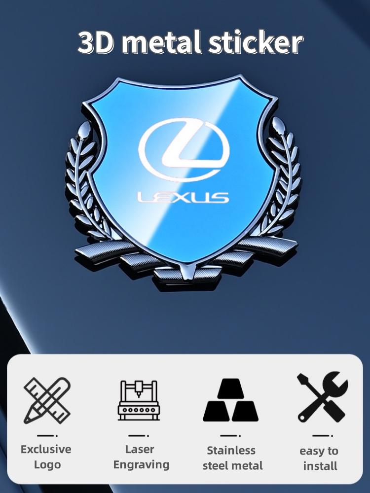 3D Металлическая Наклейка-Шильдик на Багажник, Окно, Бок автомобиля Для Lexus F SPORT LBX NX RX 350h 450h Plug-in Hybrid ES UX 300e GS GX