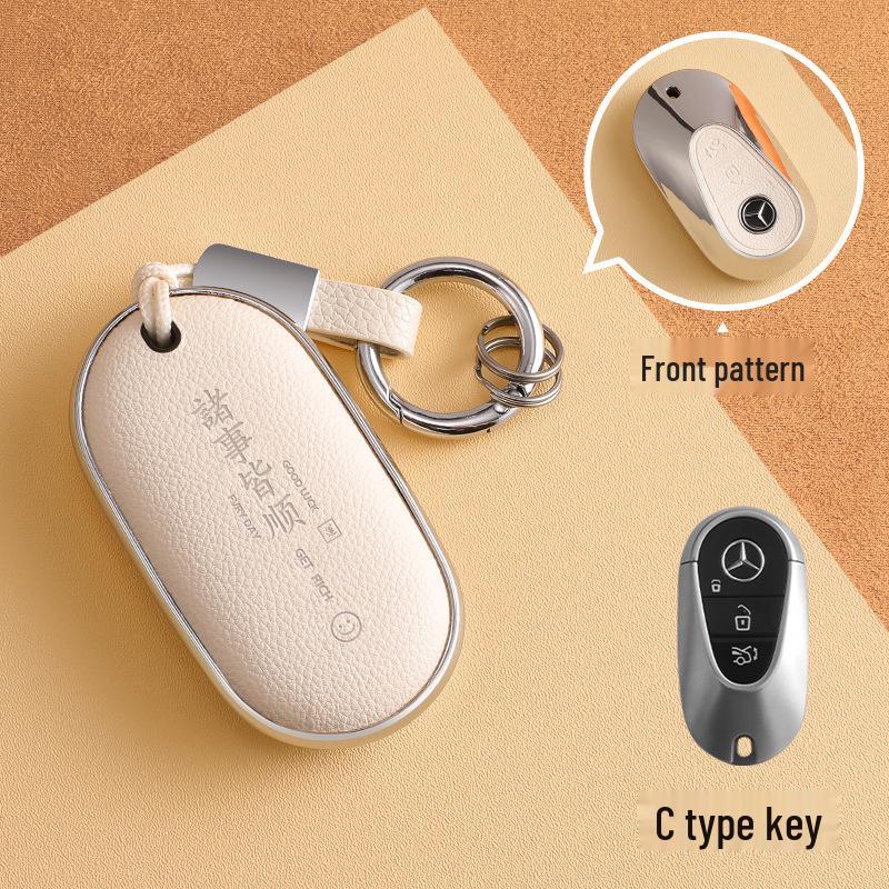 Mercedes-Benz Key Cover for C260L/GLC300L/A200L/GLC260 - Full TPU Shell