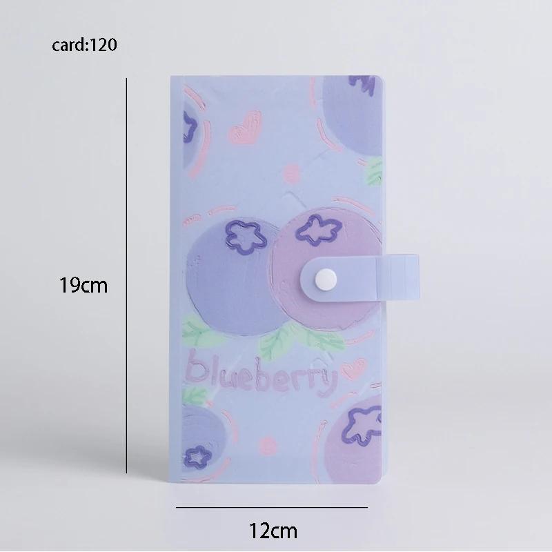 Kpop Albums for Photos Idol Photocard Holder Fruit Collect Book Book Binding Machinebinder Kpop Photo Album