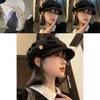 Stylish Black Beret Hat For Women And Men Classic Fashionable Cloud Design For Spring And Autumn Wear