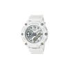 Casio Серия G-Shock Сердечник из углеродного волокна Повседневные Наручные часы для активного отдыха и спорта Ударопрочные Водонепроницаемые Двойной дисплей Тонкий Кварцевый механизм Ремешок из смолы GMA-S2200M-7APR