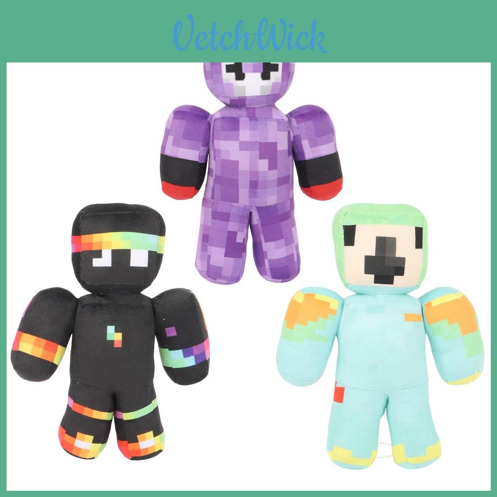 Minecraft Попугайx2 Спик Клоунпирс Плюшевая Игрушка Мягкая Набивная Кукла Для Детей И Коллекционеров