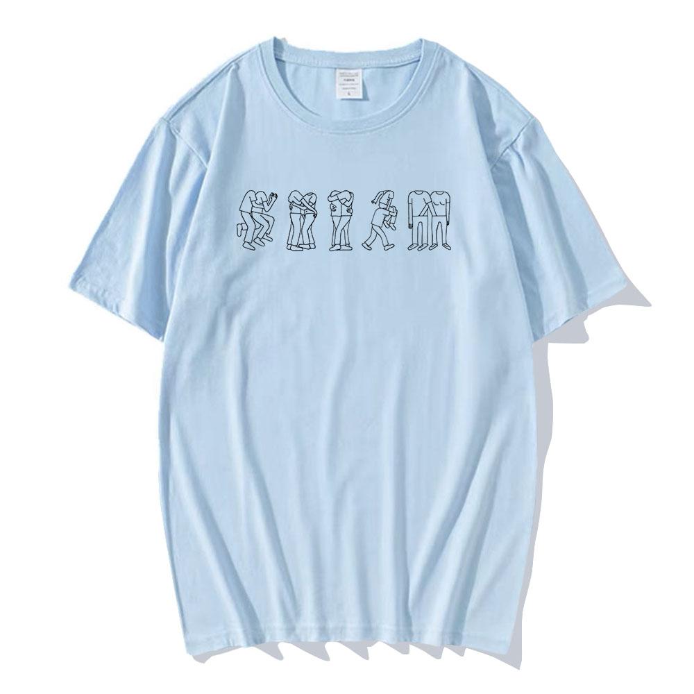 Футболки Rock Band Catfish and The Bottlemen Альбом The Balcony Юбилейный принт Футболка с коротким рукавом Летняя мужская футболка Мужская футболка