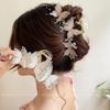 1PC Butterfly Grab Clip Female Large 2025 New High-end Sweet Hairpin Back Head Coil Hair Clip Headgear Shark Clip