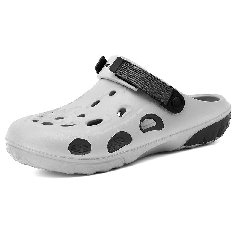 Fashion Men Clogs Slippers Fashion EVA Insole Men Slippers with Arch Support Waterproof Garden Shoes For Men Beach Shoes