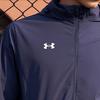 Under Armour Эластичная Складывающаяся С Капюшоном Спортивная Тканая Куртка Мужская Академический Синий 22500408-408