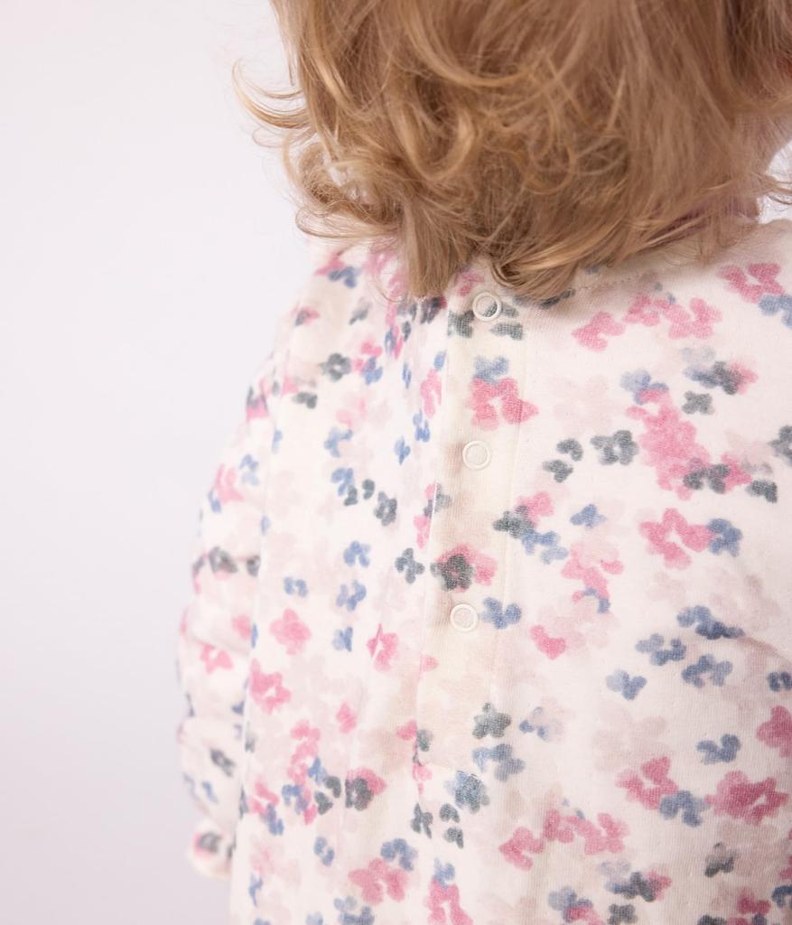 Petit Bateau Dress 12 74cm A0DVL, Off-White/Multicolor, Months,