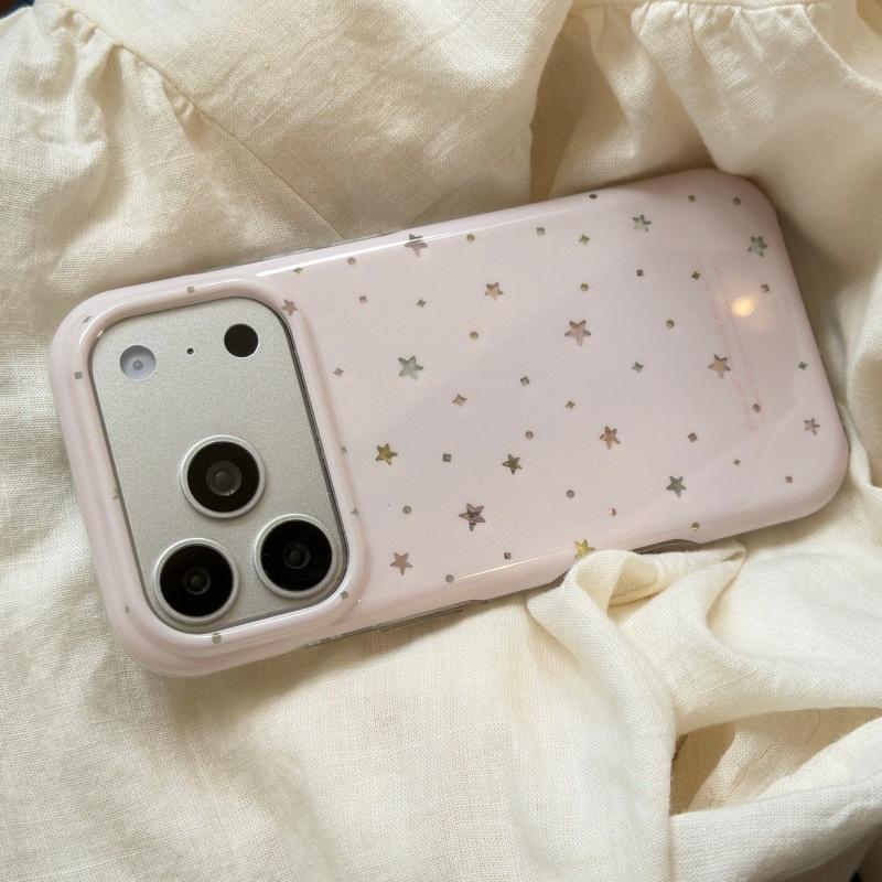 Розовые разноцветные звезды для чехла мобильного телефона Apple 11ProMax iPhone11Pro/11ins11ins wind 11